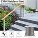 TheLAShop T316 Stainless Steel Cable 7x7 D1/8"x500ft (3.18mm) Image