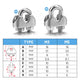 TheLAShop U Bolt Wire Rope Clips 18ct. Stainless Steel Image