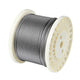 TheLAShop T316 Stainless Steel Cable 7x7 D1/8"x500ft (3.18mm), 600ft Image