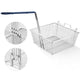 TheLAShop 13" Large Fryer Basket Replacement 8.8 lbs Capacity Image