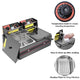 TheLAShop Black Deep Fryer Dual Basket 24L/6.4Gal Oil 5000W Image