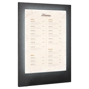 TheLAShop 8-1/2" x 11" LED Backlit Illuminated Menu Cover, Single-View 1ct/pk Image