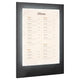 TheLAShop 8-1/2" x 11" LED Backlit Illuminated Menu Cover, Single-View 1ct/pk Image