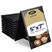TheLAShop Table Tent Restaurant Wedding Card Holder, 5x7in 10ct/pk Image