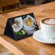 TheLAShop Table Tent 3-Side Restaurant Wedding Card Holder Image