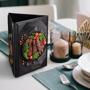 TheLAShop Table Tent 3-Side Restaurant Wedding Card Holder Image