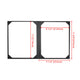 TheLAShop 8-1/2"x11" PU Leather Menu Book Covers 5ct/pk Image