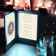TheLAShop LED Illuminated Menu Cover for Restaurant Bar Hotel Image