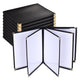 TheLAShop 10ct/pk PU Leather Menu Cover + PVC Holders 8-View 8-1/2x11 Image