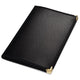 TheLAShop 10ct/pk PU Leather Menu Cover + PVC Holders 8-View 8-1/2x14 Image