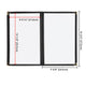 TheLAShop 10ct/pk PU Leather Menu Cover + PVC Holders 8-View 8-1/2x14 Image