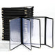 TheLAShop 8-1/2"x11" & a Half Clear Restaurant Menu Covers 30ct/pk, Book Style 10-View Image