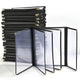 TheLAShop 8-1/2"x11" & a Half Clear Restaurant Menu Covers 30ct/pk, Book Style 12-View Image