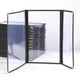 TheLAShop 8-1/2"x14" & A Half Clear Restaurant Menu Covers 30ct/pk, Book Style 6-View Image