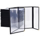 TheLAShop 8-1/2"x14" & A Half Clear Restaurant Menu Covers 30ct/pk, Tri-fold 8-View Image