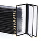 TheLAShop 4.25x11 Menu Folder Wine Menu Covers 30ct/pk, Book Style 6-View Image
