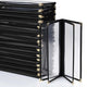 TheLAShop 4.25x11 Menu Folder Wine Menu Covers 30ct/pk, Book Style 8-View Image