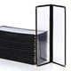 TheLAShop 4.25x14 Menu Folder Wine Menu Covers 30ct/pk, Book Style 4-View Image