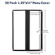 TheLAShop 4.25x14 Menu Folder Wine Menu Covers 30ct/pk Image