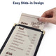 TheLAShop 4.25x14 Menu Folder Wine Menu Covers 30ct/pk Image