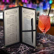 TheLAShop 5"x9" Clear Check Presenter with Pocket Bill Holders 30ct/pk Image