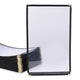 TheLAShop 8-1/2"x14" PVC Vinyl Cafe Menu Cover Folder Black, Single Page 2-View 30ct/pk Image