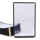 TheLAShop 8-1/2"x14" PVC Vinyl Cafe Menu Cover Folder Black 30ct/pk, Single Page 2-View Image