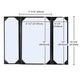 TheLAShop 8-1/2"x14" PU Leather Menu Cover Holders 5ct/pk Image