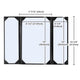 TheLAShop 8-1/2"x14" PU Leather Menu Cover Holders 5ct/pk Image