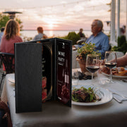 TheLAShop 8-1/2"x14" PU Leather Menu Cover Holders 5ct/pk Image