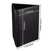 TheLAShop Table Tent 3-Side Restaurant Wedding Card Holder Image