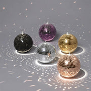 TheLAShop Bulk 8-Pack 7" Mirror Disco Balls for Event Decor Centerpieces Image
