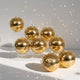 TheLAShop Mirror Disco Ball Wedding Event Decor (7",12",16",20",24"opt), 7in Gold Image