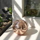 TheLAShop Mirror Disco Ball Wedding Event Decor (7",12",16",20",24"opt), 12in Rose Gold Image