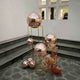 TheLAShop Rose Gold Disco Ball for Art Deco Wedding After Party Image