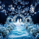 TheLAShop Blue Disco Ball for Mamma Mia Party Ocean Wedding Image