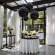 TheLAShop Black Disco Ball for Black-Tie Wedding Halloween Haunts Image