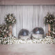 TheLAShop Silver Disco Ball for Rustic Wedding New Year Party Image