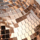 TheLAShop Rose Gold Disco Ball for Art Deco Wedding After Party Image