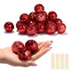 TheLAShop 1.6-in Small Disco Balls Wedding Event Decor 20ct/pk, Red Image