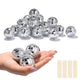 TheLAShop 1.6-in Small Disco Balls Wedding Event Decor 120ct, Silver Image