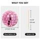 TheLAShop 1.6-in Small Disco Balls Wedding Event Decor 120ct Image