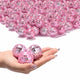 TheLAShop 1.6-in Small Disco Balls Wedding Event Decor 120ct, Pink Image