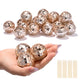 TheLAShop 1.6-in Small Disco Balls Wedding Event Decor 120ct, Rose Gold Image