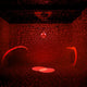TheLAShop 16" Rotating Mirror Disco Ball with 8 RGB Spotlights, for Nightclub, Ballroom, & Events Image