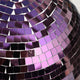 TheLAShop Purple Disco Ball for Mardi Gras Party Lavender Wedding Image