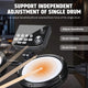 TheLAShop Mesh Electric Drums Set with Headphones Image