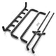 TheLAShop Multi Guitar Rack Stand Folding Bass Display 3/ 5/ 7/ 9 Options Image