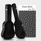 TheLAShop 41" Acoustic Guitar Hard Case - Case Only or Stand+Straps Kit, Classic Black Image