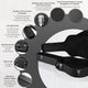 TheLAShop 41" Acoustic Guitar Hard Case - Case Only or Stand+Straps Kit Image